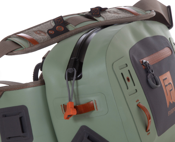Fishpond Thunderhead Submersible Lumbar Pack Yucca Detail 2 Fishpond Thunderhead Submersible Lumbar Pack Yucca Detail 2